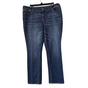 3/$20 Maurices Blue Straight Leg Jeans Size 15/16